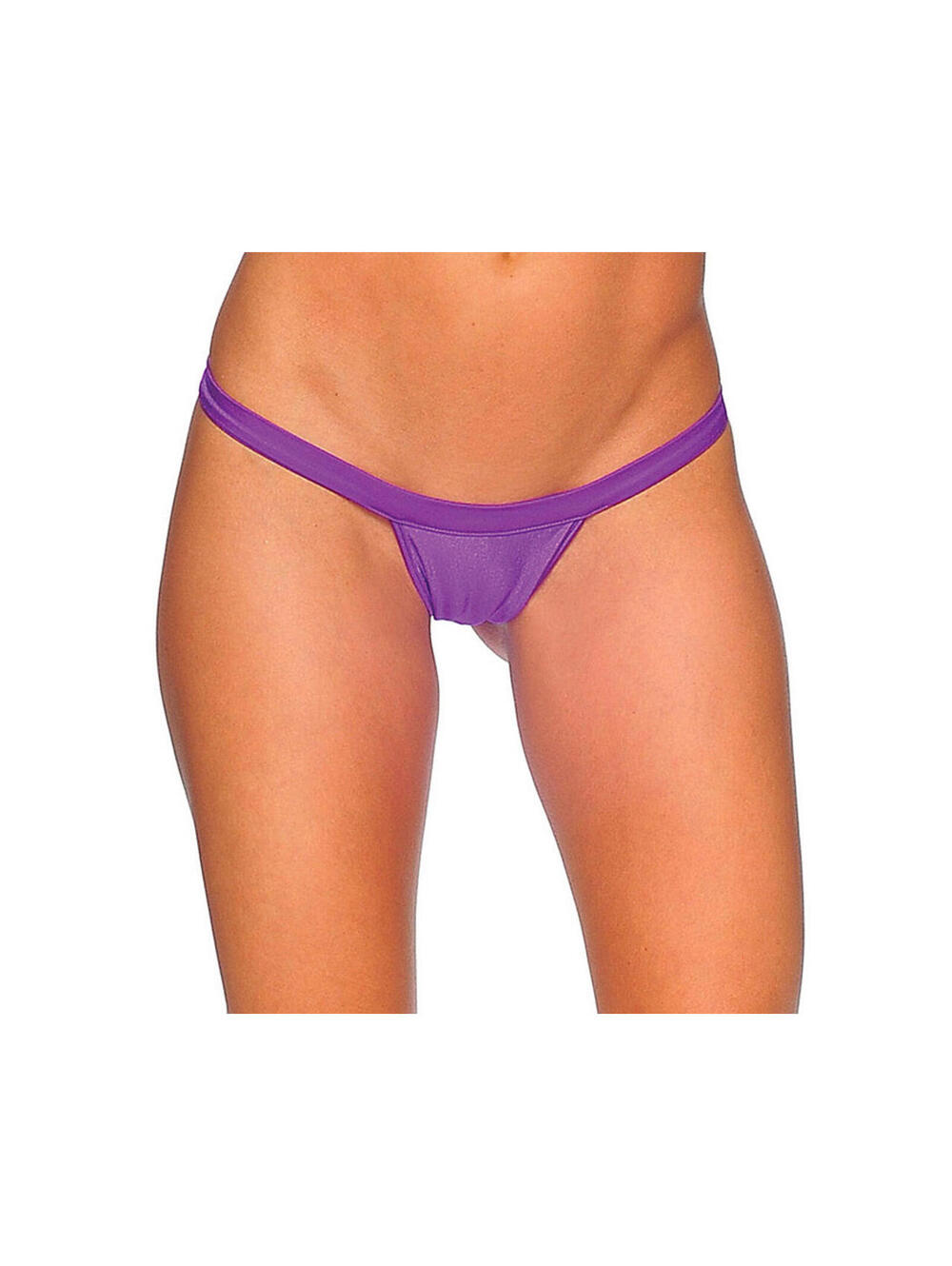 BODYZONE Dancer Comfort T Strap Low Rise Thong PURPLE